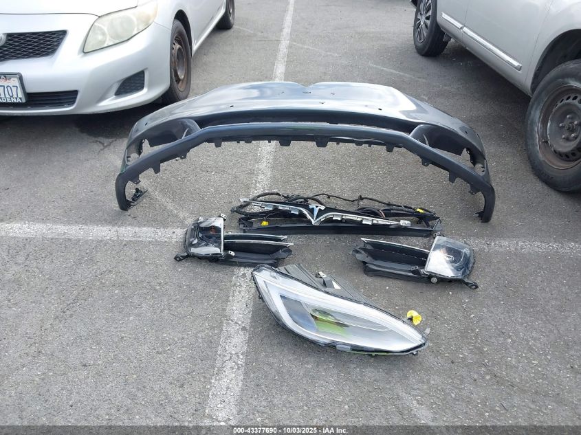 2017 Tesla Model S 100D/60D/75D/90D/P100D VIN: 5YJSA1E25HF191224 Lot: 43377690