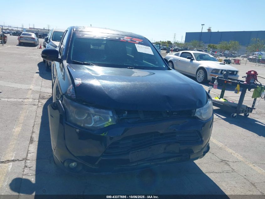 2014 Mitsubishi Outlander Gt VIN: JA4JZ4AX0EZ010358 Lot: 43377695