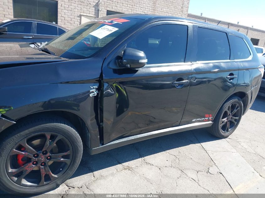 2014 Mitsubishi Outlander Gt VIN: JA4JZ4AX0EZ010358 Lot: 43377695