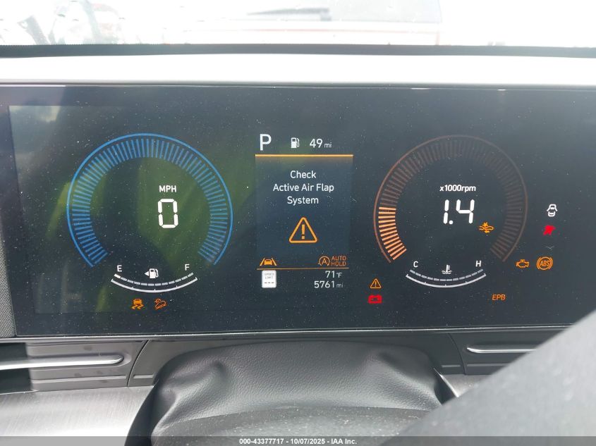 2025 Hyundai Kona Se VIN: KM8HACAB0SU301571 Lot: 43377717