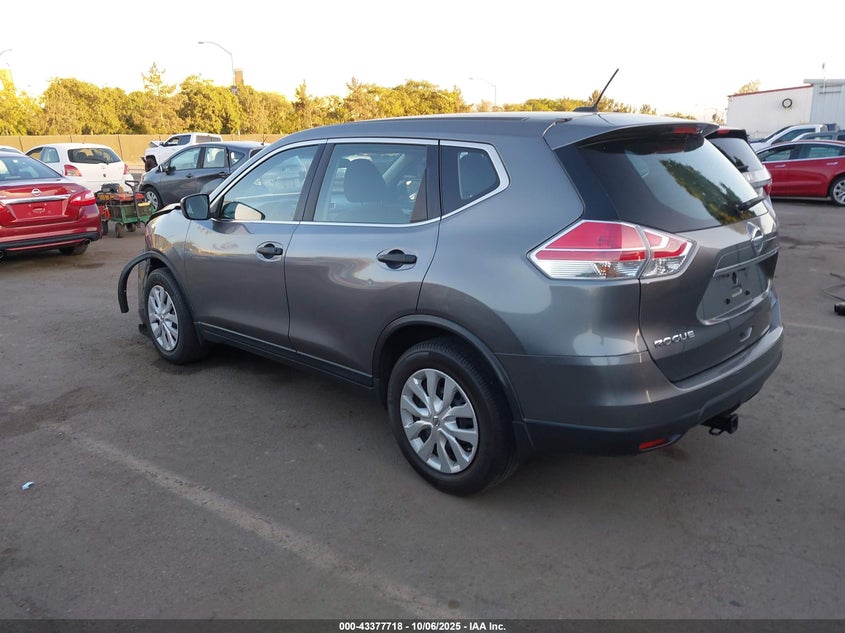 2016 NISSAN ROGUE S KNMAT2MT8GP608197