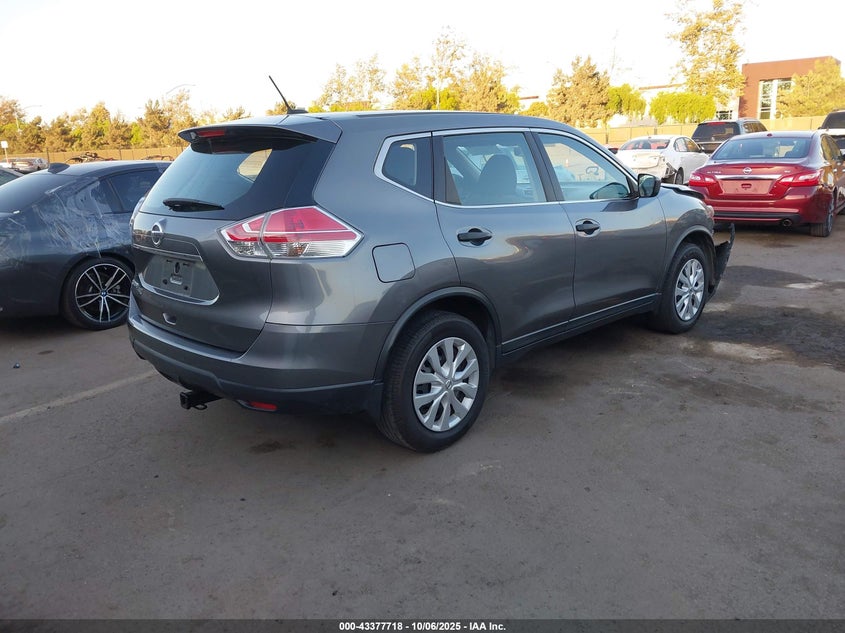 2016 NISSAN ROGUE S KNMAT2MT8GP608197