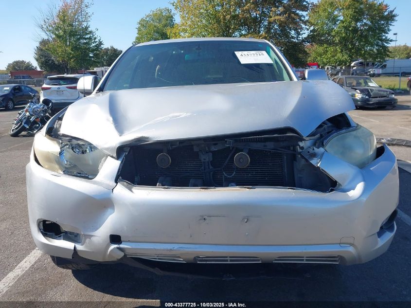 2009 Toyota Highlander VIN: JTEDS41A692081402 Lot: 43377725