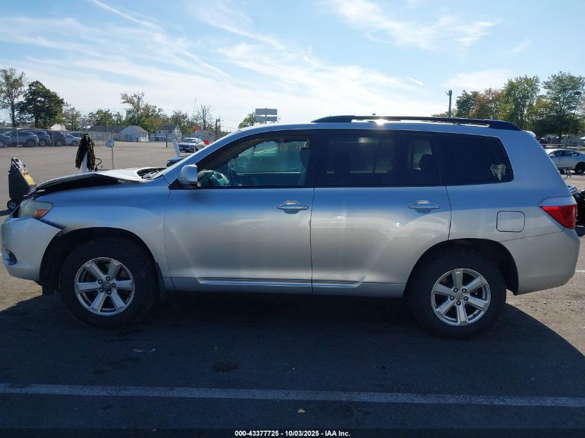 2009 Toyota Highlander VIN: JTEDS41A692081402 Lot: 43377725