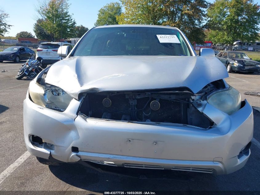 2009 Toyota Highlander VIN: JTEDS41A692081402 Lot: 43377725