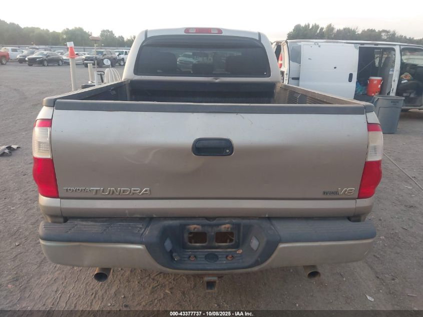 2006 Toyota Tundra Sr5 V8 VIN: 5TBET34136S553550 Lot: 43377737