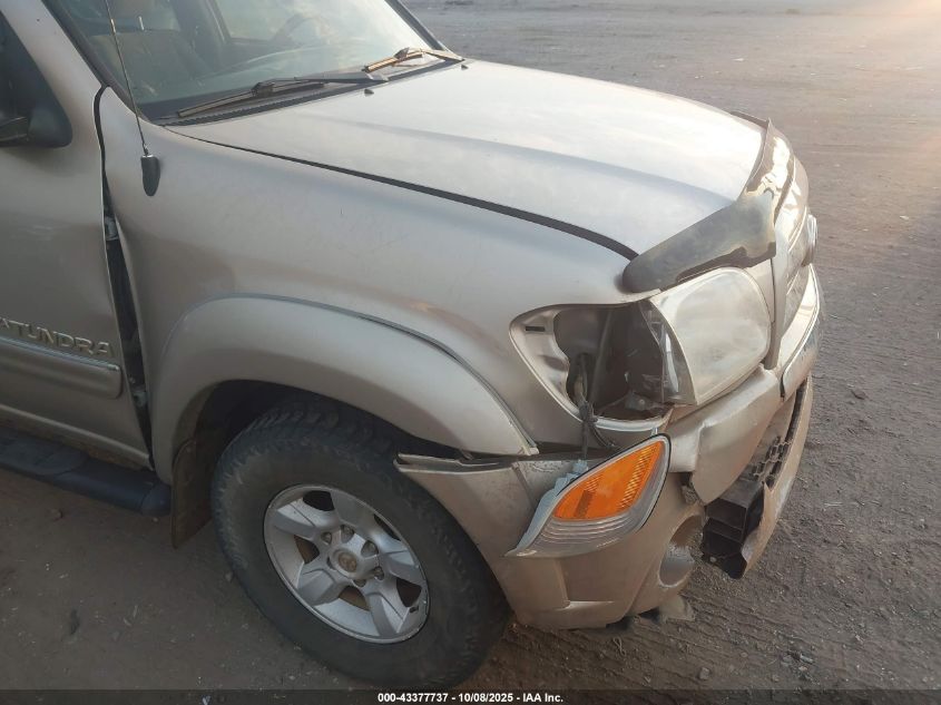2006 Toyota Tundra Sr5 V8 VIN: 5TBET34136S553550 Lot: 43377737