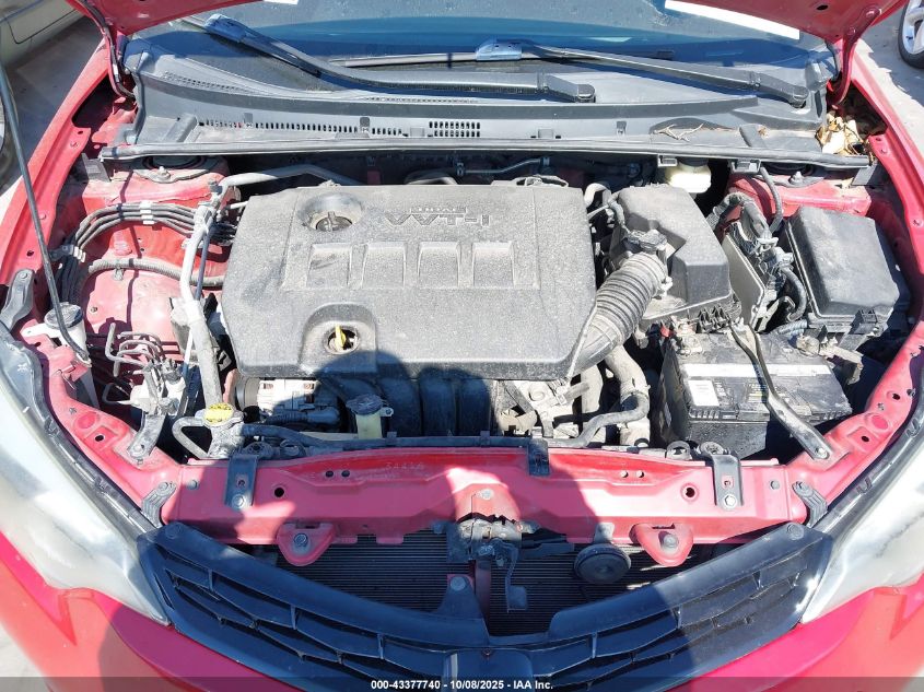 2015 Toyota Corolla S Plus VIN: 5YFBURHE0FP309936 Lot: 43377740