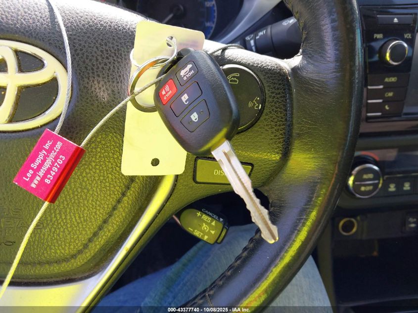 2015 Toyota Corolla S Plus VIN: 5YFBURHE0FP309936 Lot: 43377740