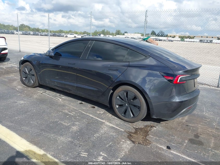 5YJ3E1EAXRF768900 2024 TESLA MODEL 3 photo no. 3