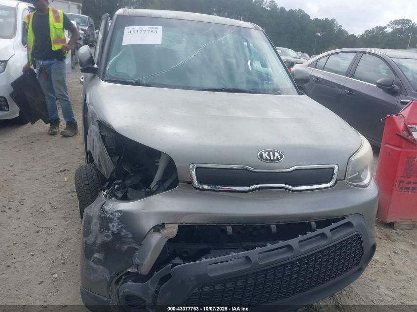 2015 Kia Soul VIN: KNDJN2A28F7137611 Lot: 43377753