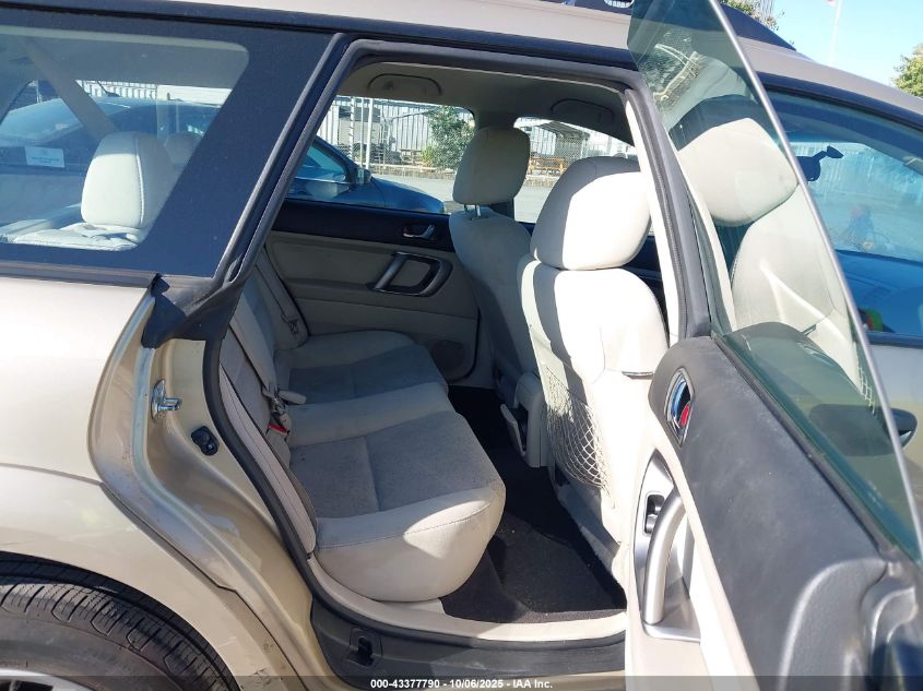 2009 Subaru Outback 2.5I VIN: 4S4BP61C397347967 Lot: 43377790