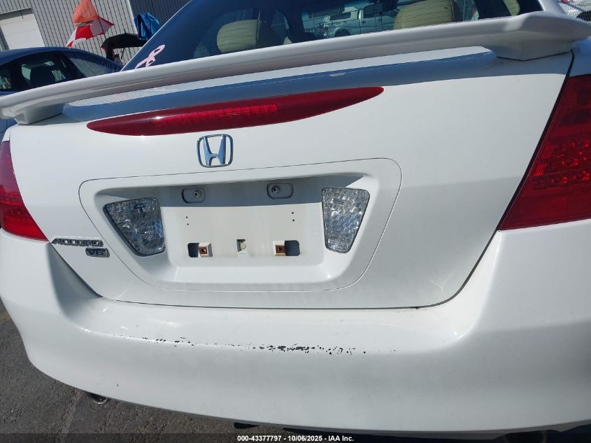 2006 Honda Accord Sdn Ex-L V6 VIN: 1HGCM66586A055596 Lot: 43377797