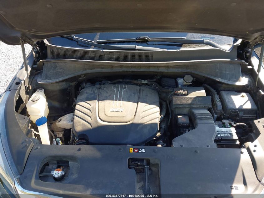 2017 Kia Sorento 3.3L Lx VIN: 5XYPGDA51HG196970 Lot: 43377817