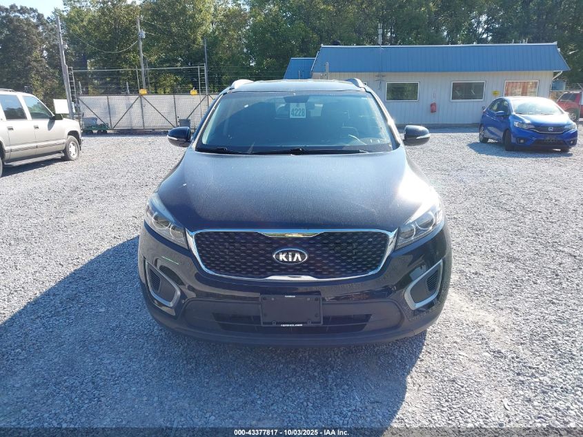 2017 Kia Sorento 3.3L Lx VIN: 5XYPGDA51HG196970 Lot: 43377817