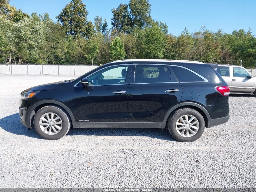 2017 Kia Sorento 3.3L Lx VIN: 5XYPGDA51HG196970 Lot: 43377817