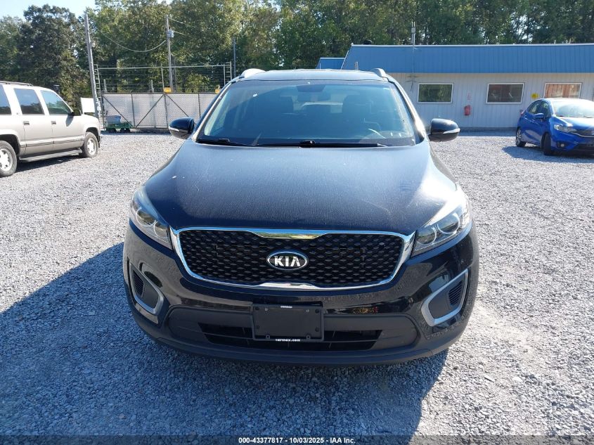 2017 Kia Sorento 3.3L Lx VIN: 5XYPGDA51HG196970 Lot: 43377817