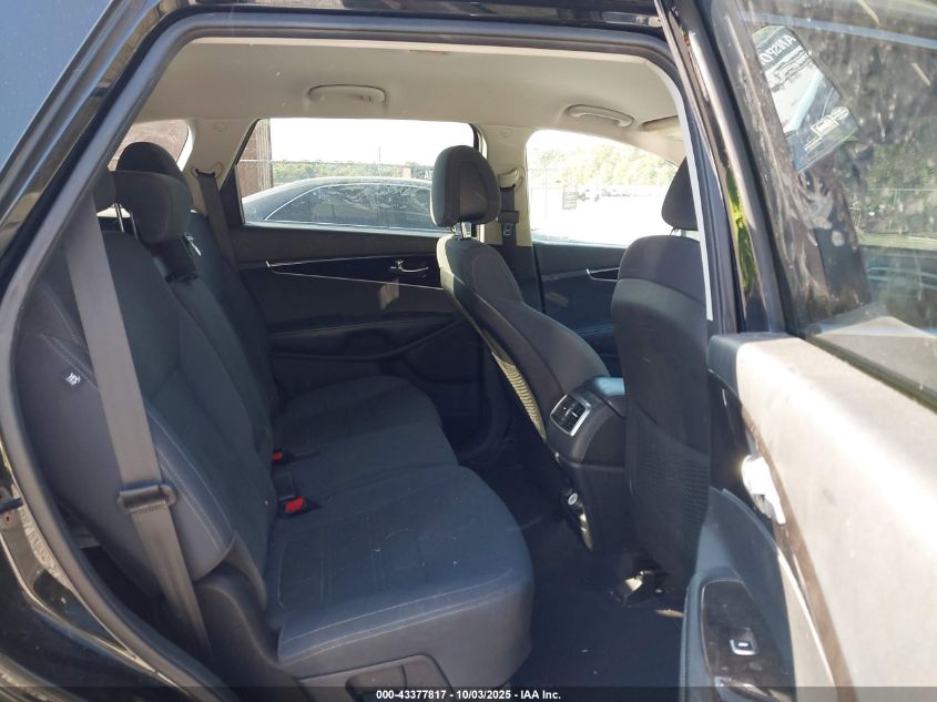 2017 Kia Sorento 3.3L Lx VIN: 5XYPGDA51HG196970 Lot: 43377817