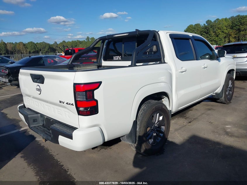 2022 NISSAN FRONTIER SV 4X4 1N6ED1EK0NN650321