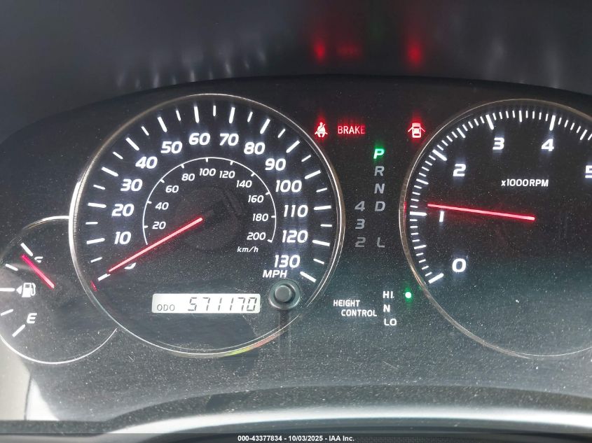 2004 Lexus Gx 470 VIN: JTJBT20X840047045 Lot: 43377834