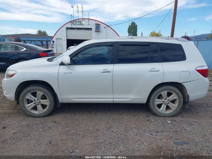 2008 Toyota Highlander Limited VIN: JTEES42A982072047 Lot: 43377850