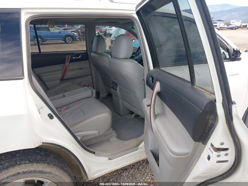 2008 Toyota Highlander Limited VIN: JTEES42A982072047 Lot: 43377850