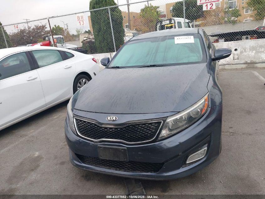 2015 Kia Optima Lx VIN: KNAGM4A74F5587723 Lot: 43377852