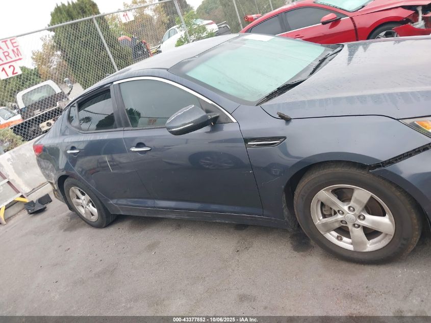 2015 Kia Optima Lx VIN: KNAGM4A74F5587723 Lot: 43377852