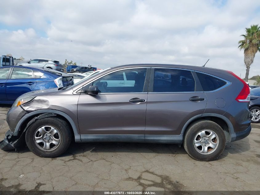 2013 Honda Cr-V Lx VIN: 3CZRM3H3XDG707386 Lot: 43377873