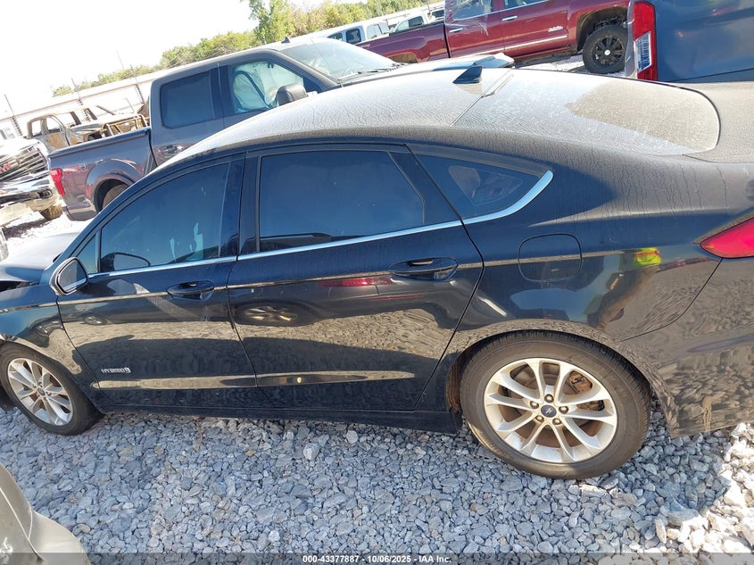 2019 Ford Fusion Se VIN: 3FA6P0LU7KR25659 Lot: 43377887