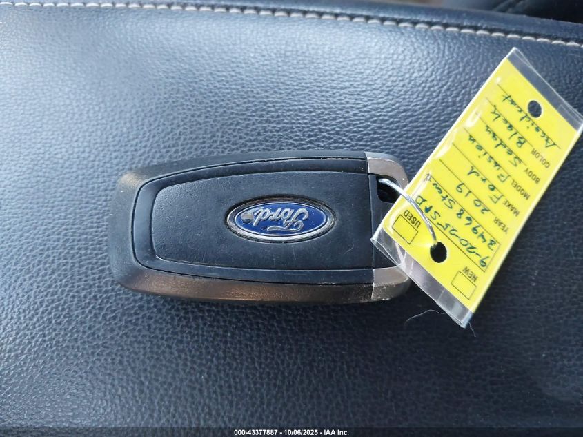 2019 Ford Fusion Se VIN: 3FA6P0LU7KR25659 Lot: 43377887