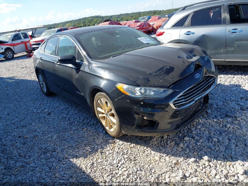2019 Ford Fusion Se VIN: 3FA6P0LU7KR25659 Lot: 43377887
