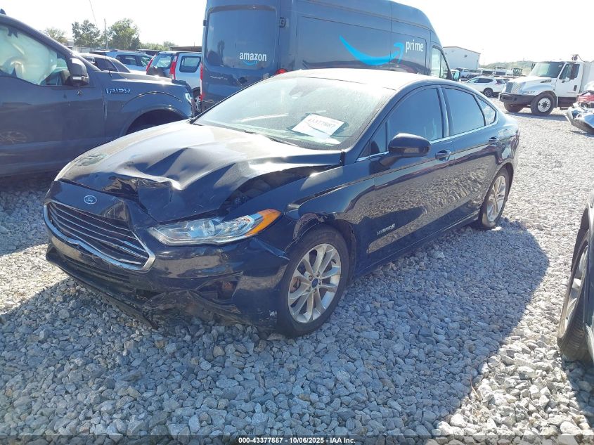 2019 Ford Fusion Se VIN: 3FA6P0LU7KR25659 Lot: 43377887
