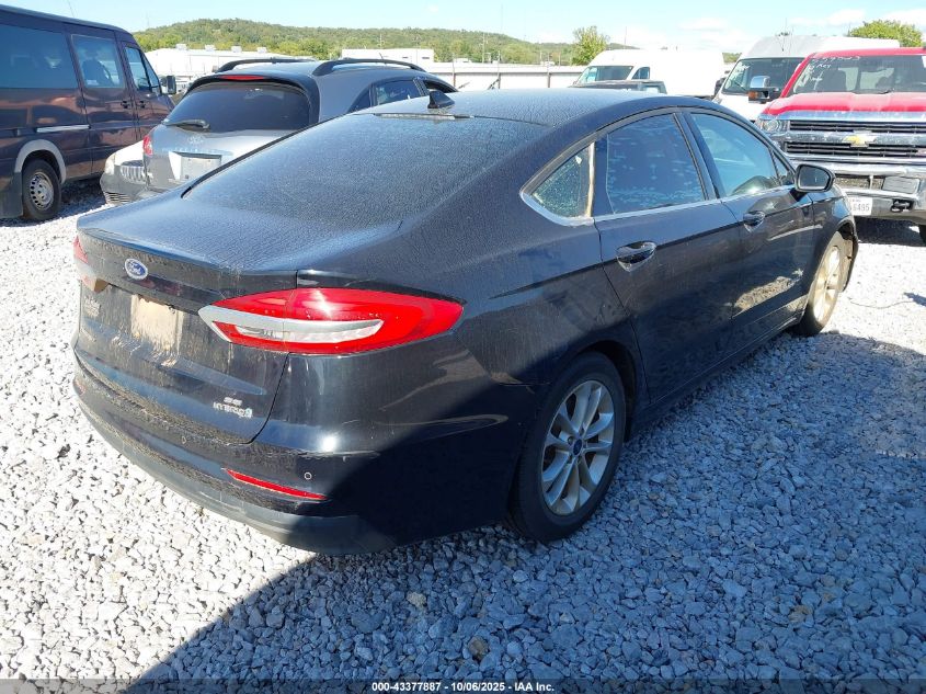 2019 Ford Fusion Se VIN: 3FA6P0LU7KR25659 Lot: 43377887