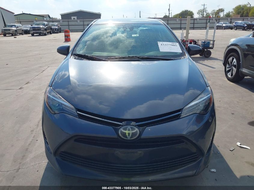 2018 Toyota Corolla Le VIN: 5YFBURHE3JP811669 Lot: 43377905
