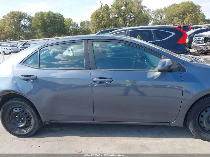 2018 Toyota Corolla Le VIN: 5YFBURHE3JP811669 Lot: 43377905