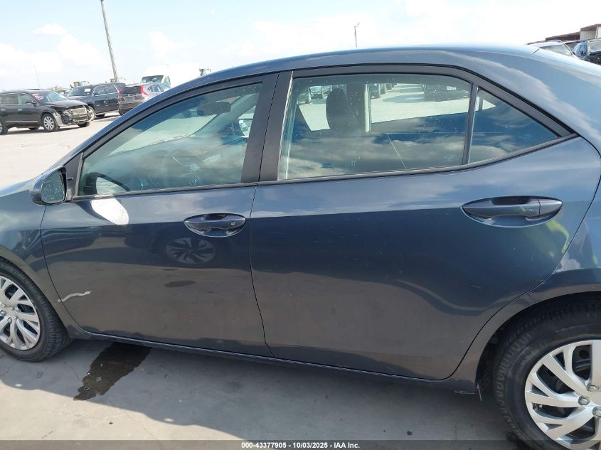 2018 Toyota Corolla Le VIN: 5YFBURHE3JP811669 Lot: 43377905