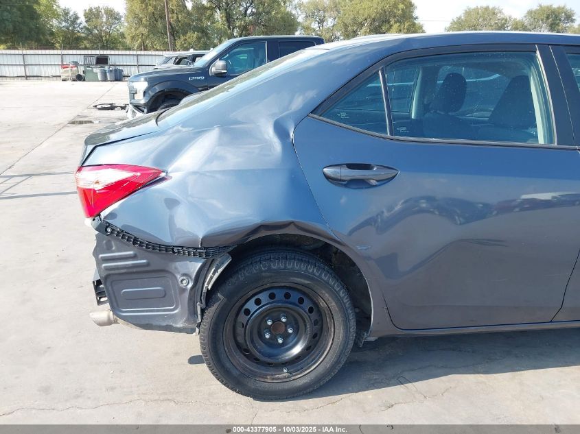 2018 Toyota Corolla Le VIN: 5YFBURHE3JP811669 Lot: 43377905