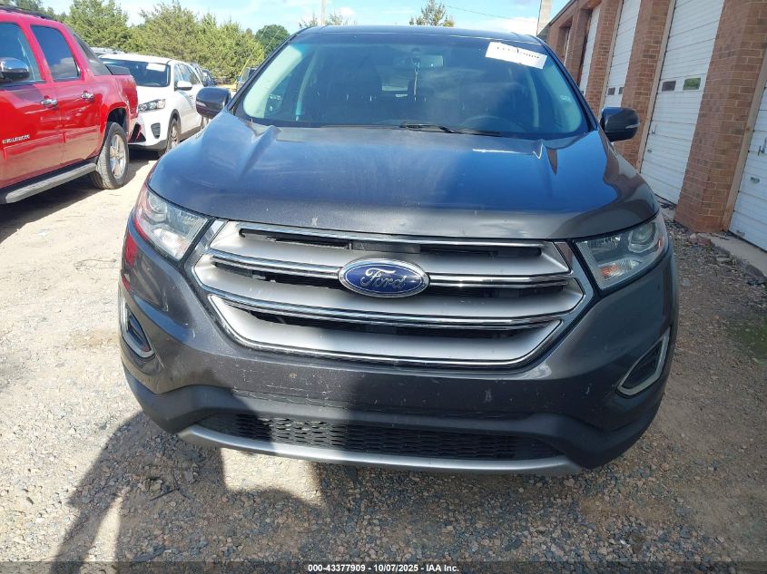 2015 Ford Edge Sel VIN: 2FMTK4J91FBB58216 Lot: 43377909