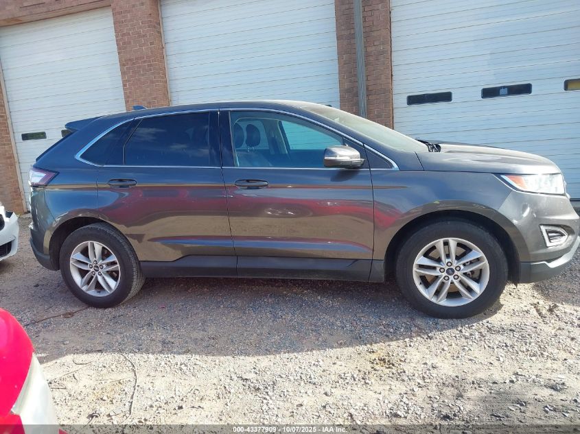 2015 Ford Edge Sel VIN: 2FMTK4J91FBB58216 Lot: 43377909