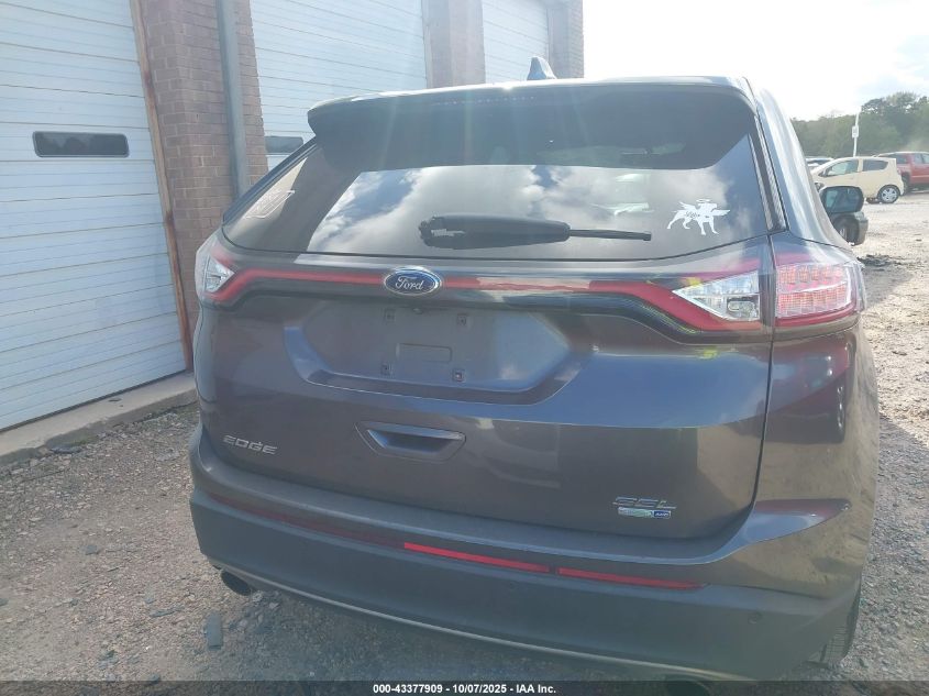 2015 Ford Edge Sel VIN: 2FMTK4J91FBB58216 Lot: 43377909