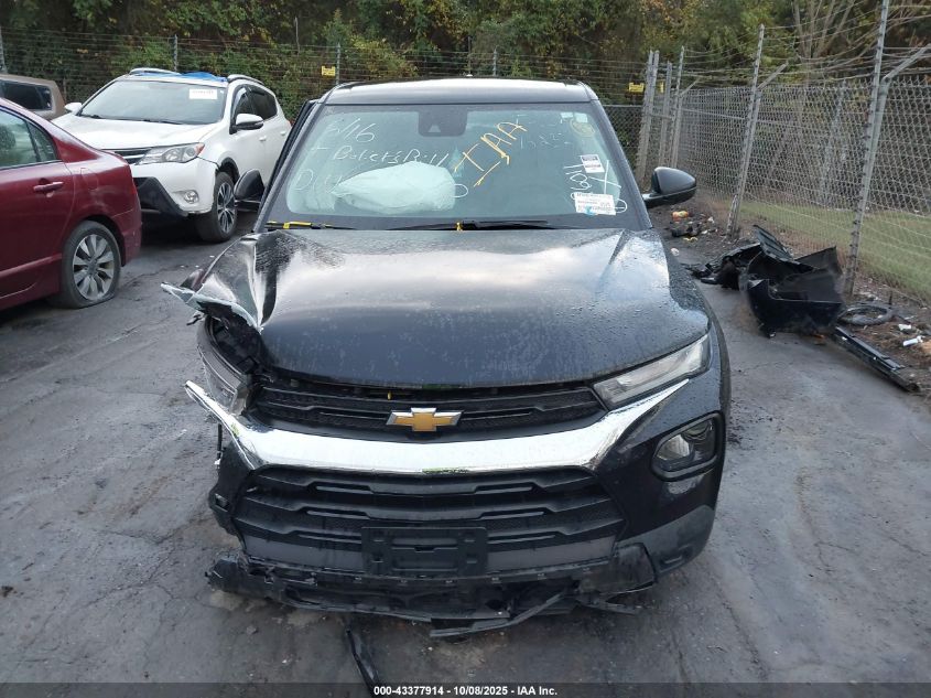 2021 Chevrolet Trailblazer Fwd Ls VIN: KL79MMS20MB026011 Lot: 43377914