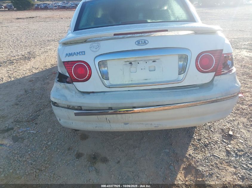 2006 Kia Amanti VIN: KNALD124565102040 Lot: 43377925