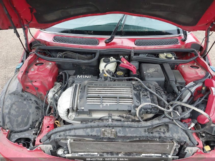 2006 Mini Cooper S VIN: WMWRE33566TJ38647 Lot: 43377938