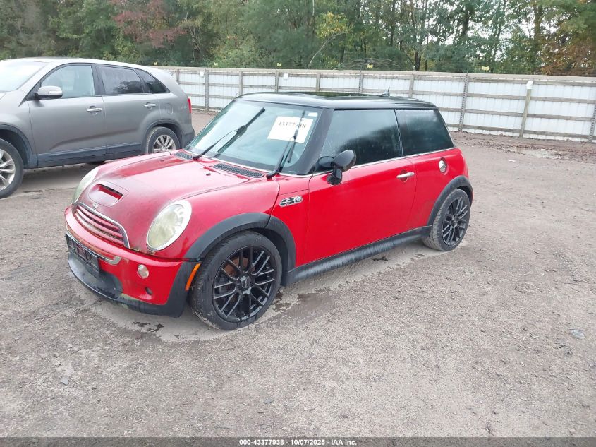 2006 Mini Cooper S VIN: WMWRE33566TJ38647 Lot: 43377938