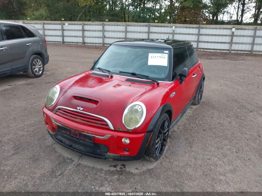 2006 Mini Cooper S VIN: WMWRE33566TJ38647 Lot: 43377938