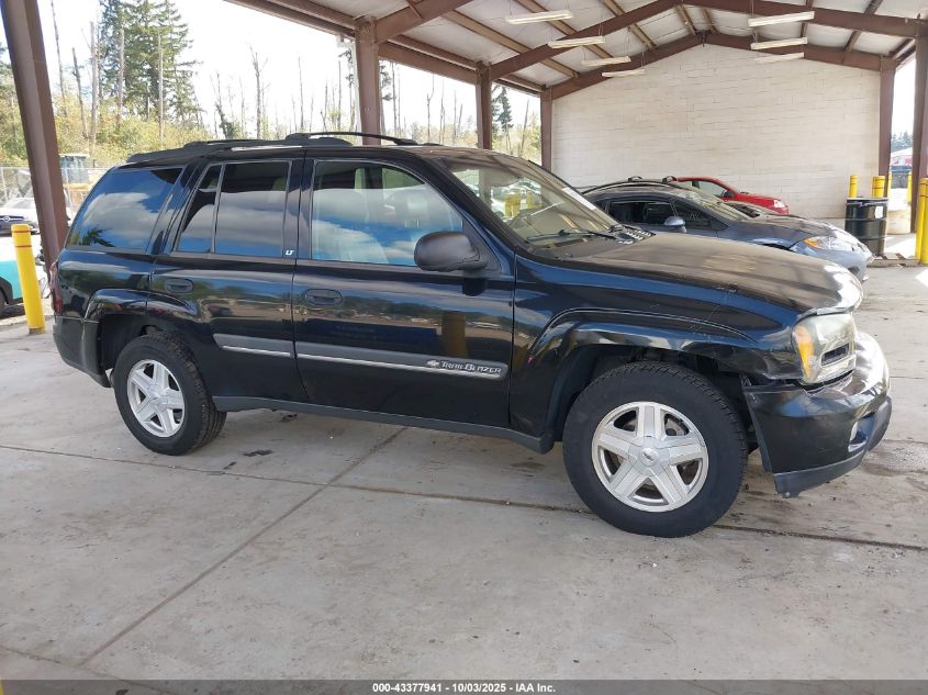 2002 Chevrolet Trailblazer Lt VIN: 1GNDT13S722324590 Lot: 43377941