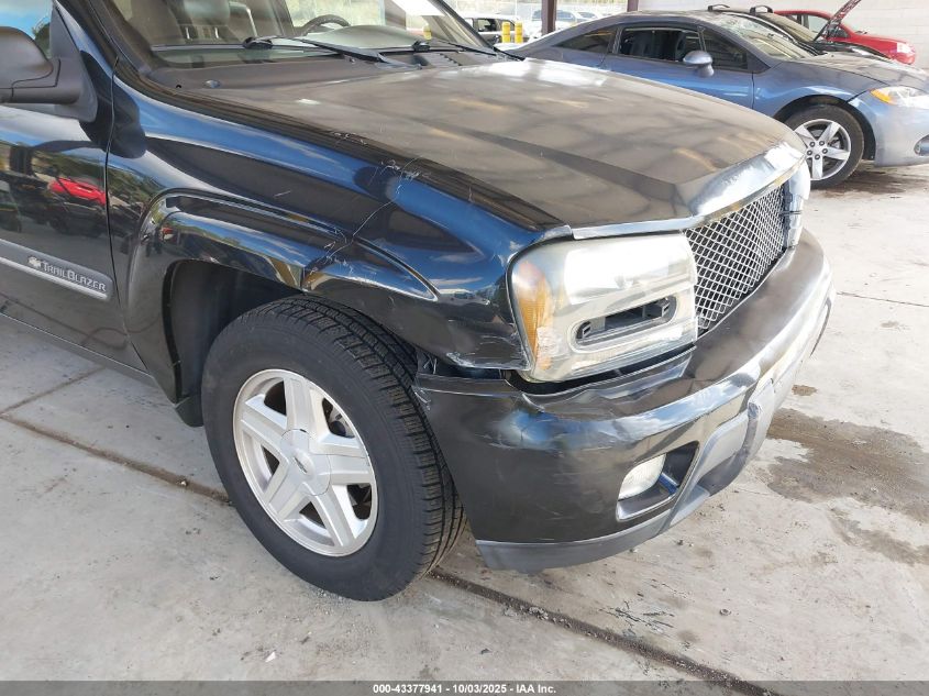 2002 Chevrolet Trailblazer Lt VIN: 1GNDT13S722324590 Lot: 43377941