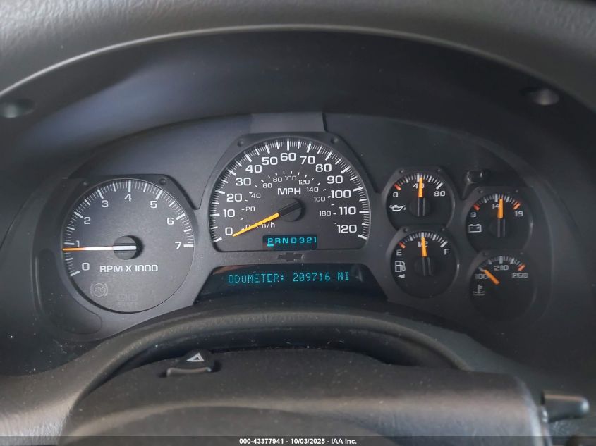 2002 Chevrolet Trailblazer Lt VIN: 1GNDT13S722324590 Lot: 43377941