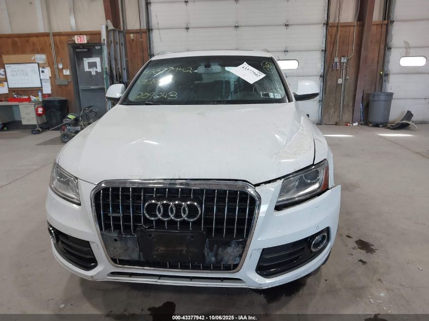 2014 Audi Q5 2.0T Premium VIN: WA1LFAFP6EA128342 Lot: 43377942